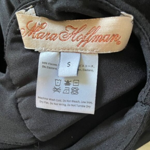 Mara Hoffman Bodycon Sexy Black Ponte Halter Style Dress XS/S - Picture 8 of 10